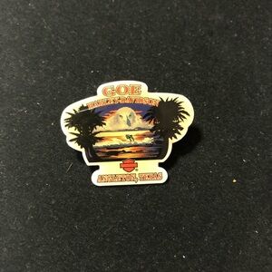 Harley-Davidson Goe of Angelton Texas dealership enamel pin